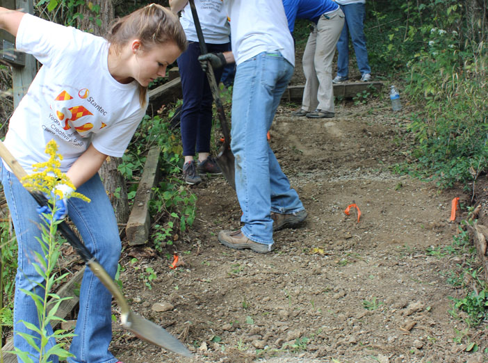 Trail Building at Withrow Nature Preserve image